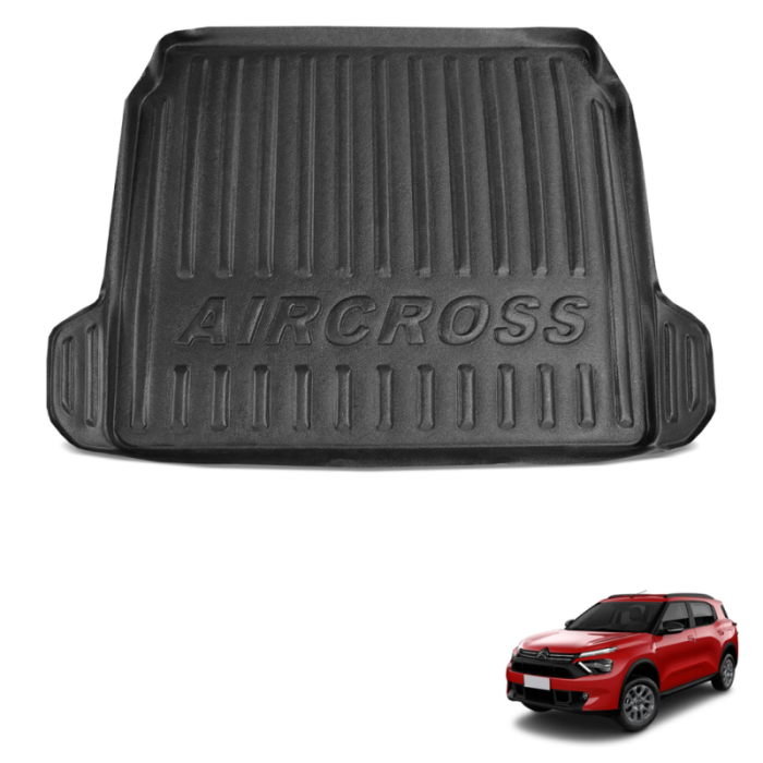 Tapete de Porta Malas Bandeja Citroen C3 Aircross 2024 2025 5 Lugares Tapete de Porta Malas Bandeja Citroen C3 Aircross 2024 2025 5 Lugares