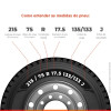 Kit 4 Pneu Xbri Aro 17.5 215/75r17.5 135/133J 16PR Ecoway Liso Rodoviário Kit 4 Pneu Xbri Aro 17.5 215/75r17.5 135/133J 16PR Ecoway Liso Rodoviário