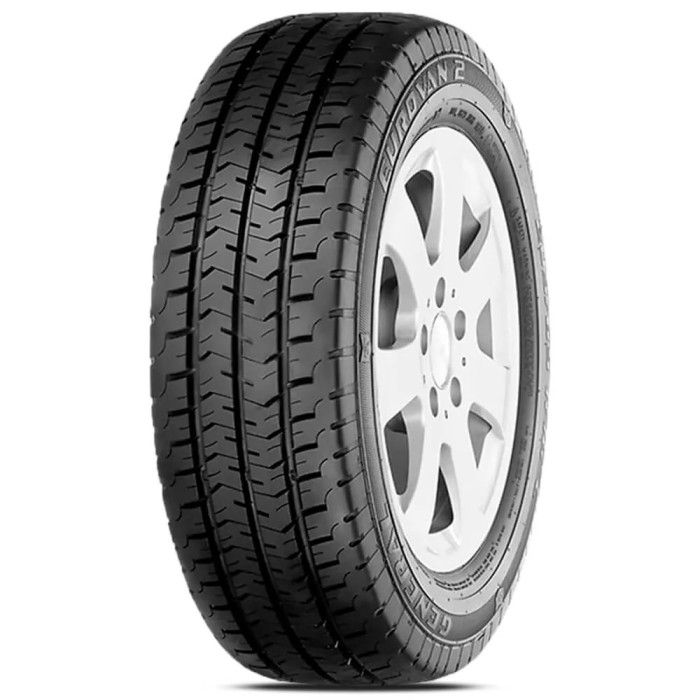 Pneu Aro 16 215/75R16 General by Continental Eurovan 2 113/111R 8PR Pneu Aro 16 215/75R16 General by Continental Eurovan 2 113/111R 8PR