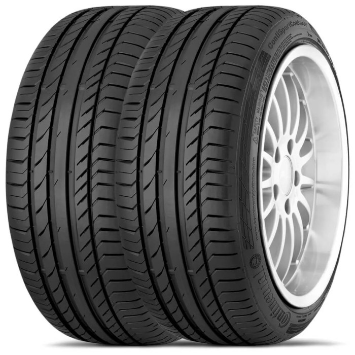 Kit 2 Pneu Aro 17 225/50R17 Continental 98Y XL ContiSportContact 5 AO