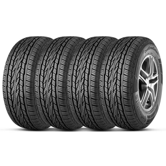 Kit 4 Pneu Continental Aro 17 215/60r17 96h Fr Crosscontact Lx2 Kit 4 Pneu Continental Aro 17 215/60r17 96h Fr Crosscontact Lx2