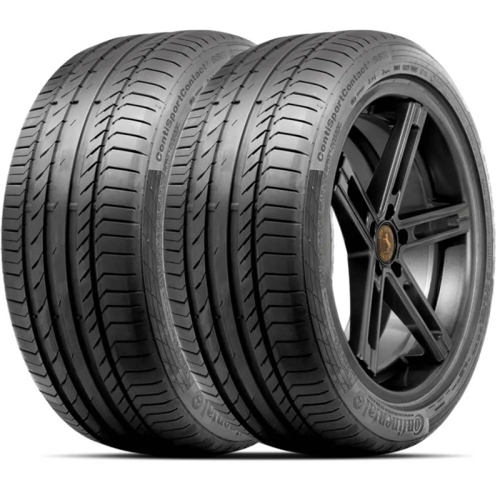 Kit 2 Pneu Continental Aro 19 225/40r19 93y ContiSportContact 5P Extra Load Run Flat