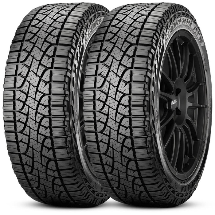 Kit 2 Pneu Aro 17 225/65R17 Pirelli Scorpion ATR 102H Kit 2 Pneu Aro 17 225/65R17 Pirelli Scorpion ATR 102H