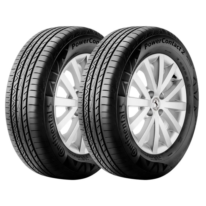 Kit 2 Pneus Continental 205/55 R16 91V Powercontact 2