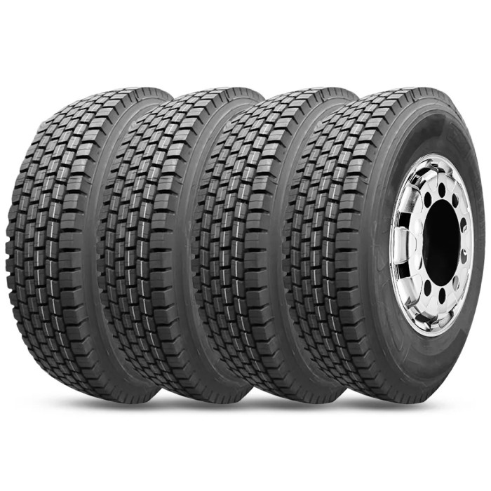 Kit 4 Pneu Aro 22.5 275/80R22.5 Mirage TL 18PR RSMG356 149/146L Kit 4 Pneu Aro 22.5 275/80R22.5 Mirage TL 18PR RSMG356 149/146L