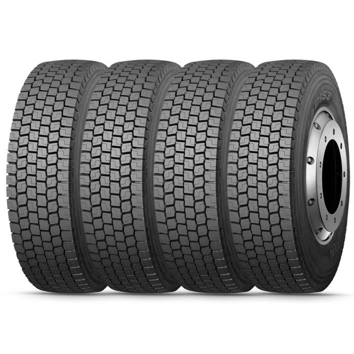 Kit 4 Pneu Westlake Aro 22.5 295/80R22.5 152/149L 18PR TL AD153 Kit 4 Pneu Westlake Aro 22.5 295/80R22.5 152/149L 18PR TL AD153