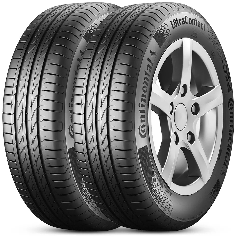 Kit 2 Pneu Aro 14 185/70R14 88H Ultracontact Continental