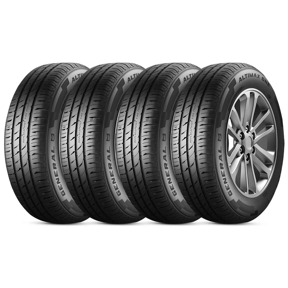 Kit 4 Pneu General by Continental Aro 14 185/65r14 86H Altimax One Kit 4 Pneu General by Continental Aro 14 185/65r14 86H Altimax One