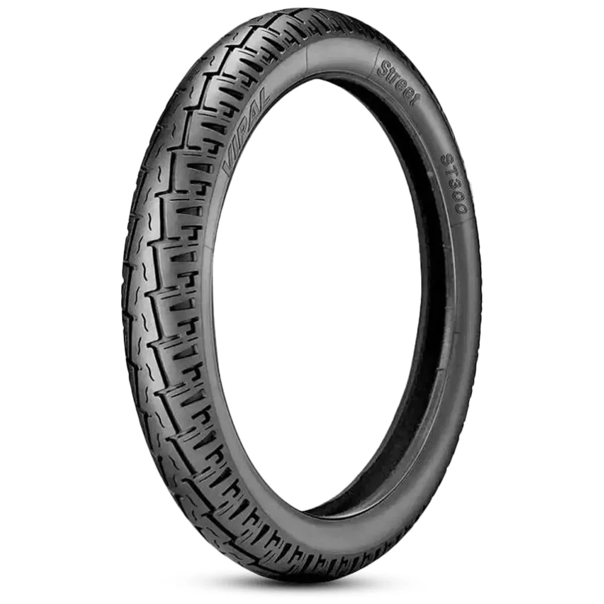Pneu Moto Traseiro Aro 14 80/100-14 Vipal 49L TT Street ST300 Pneu Moto Traseiro Aro 14 80/100-14 Vipal 49L TT Street ST300