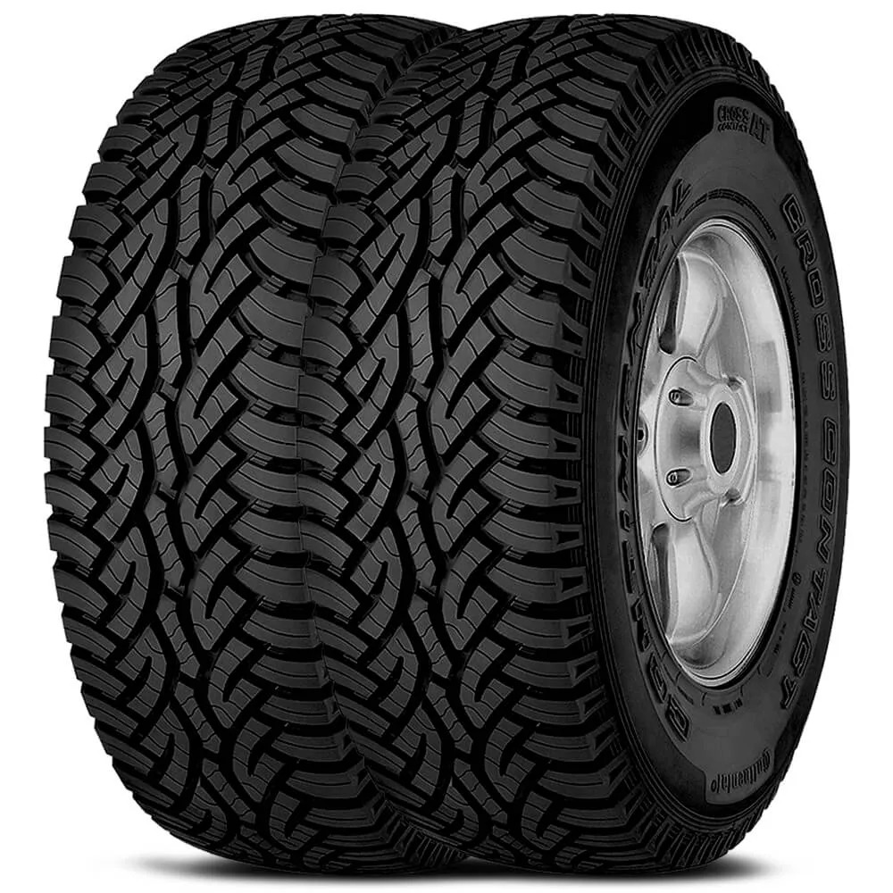 Kit 2 Pneu Continental Aro 15 205/65r15 94h Fr Crosscontact At