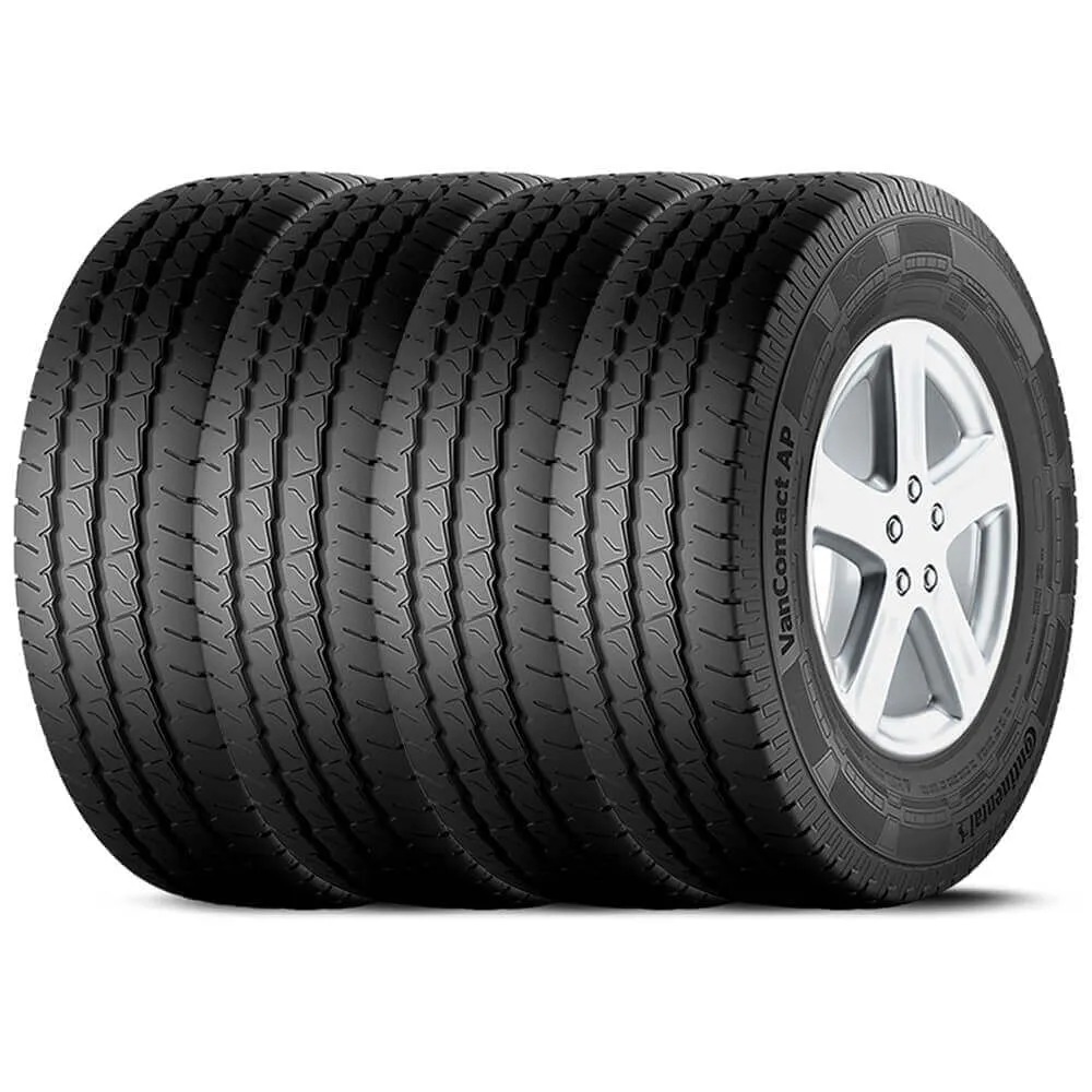 Kit 4 Pneu Continental Aro 16 225/75r16 118/116r 10pr Van Contact AP Kit 4 Pneu Continental Aro 16 225/75r16 118/116r 10pr Van Contact AP