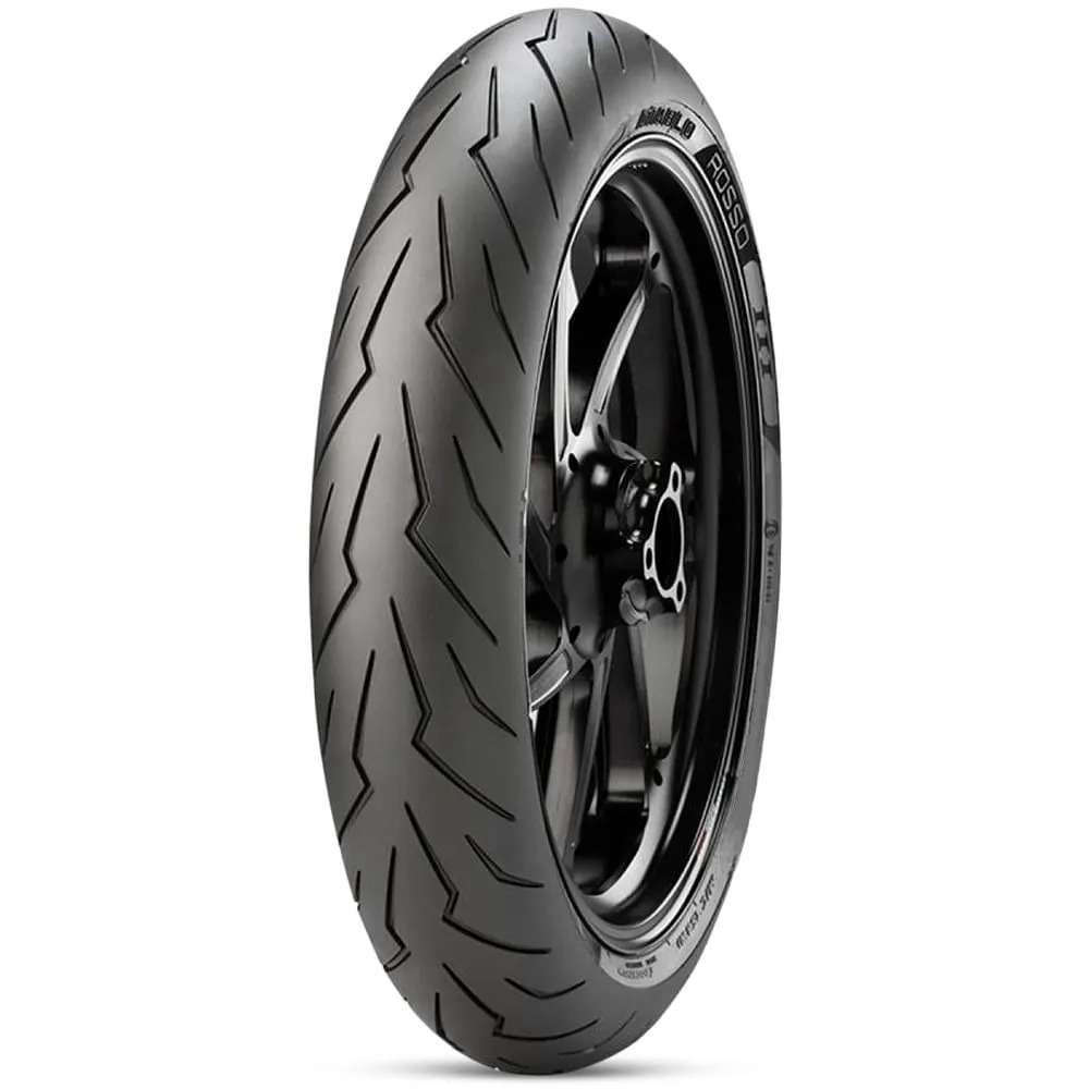 Pneu Moto Aro 17 120/70R17 Pirelli Diablo Rosso 3 58W TL Dianteiro Pneu Moto Aro 17 120/70R17 Pirelli Diablo Rosso 3 58W TL Dianteiro