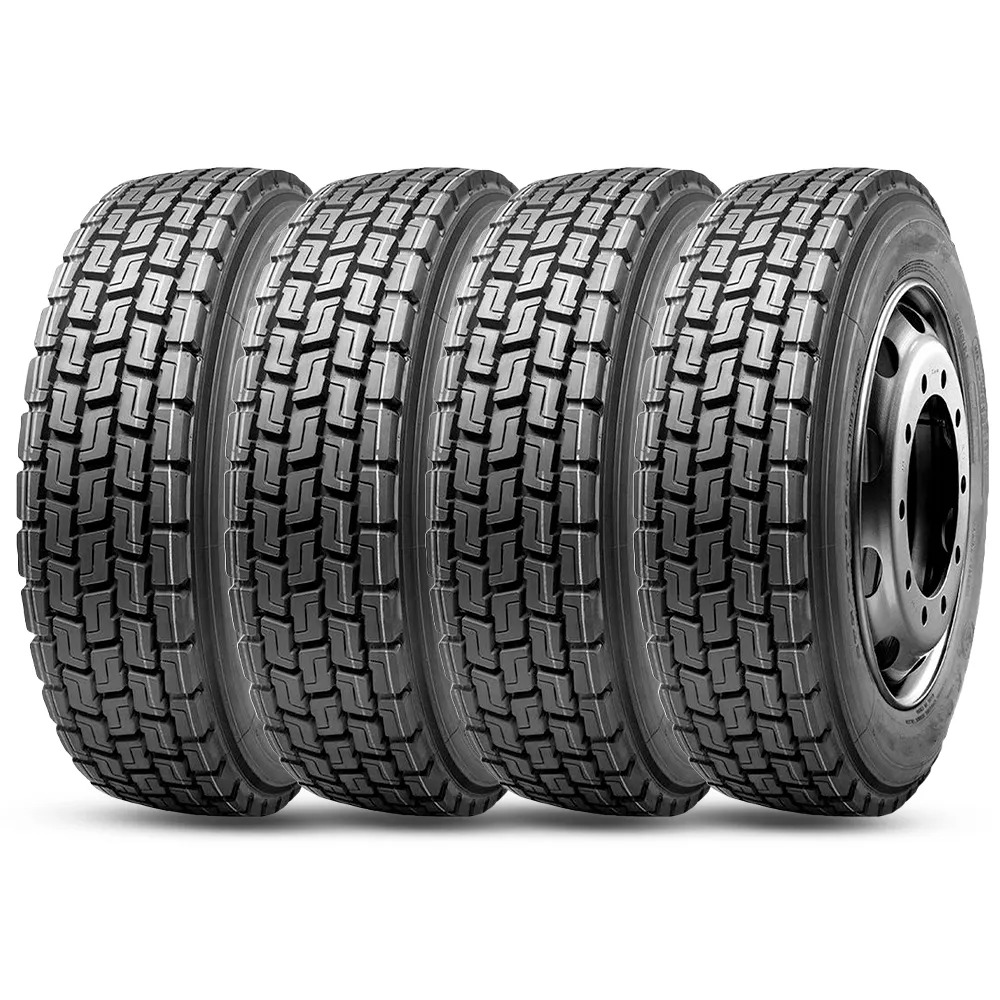 Kit 4 Pneu Xbri Aro 22.5 275/80r22.5 149/146L 18PR TL Robusto B4 Kit 4 Pneu Xbri Aro 22.5 275/80r22.5 149/146L 18PR TL Robusto B4